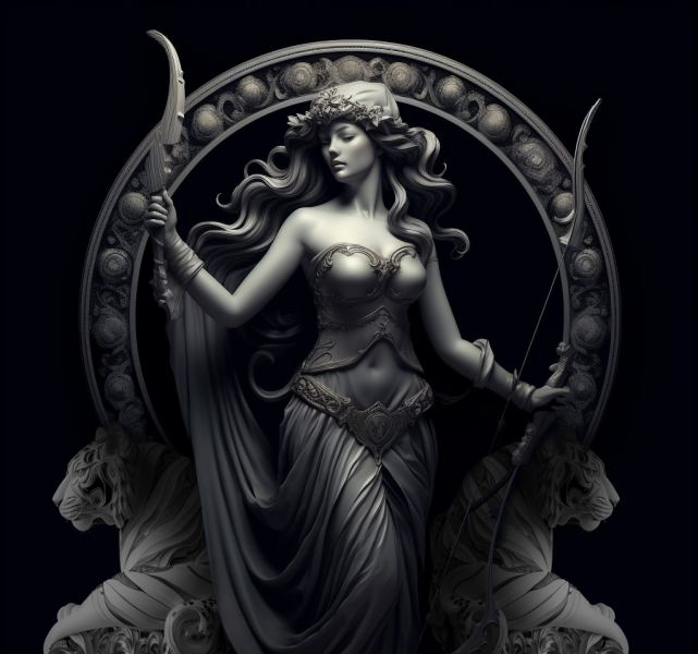 Datei:Jumonji als Jägerin.jpg